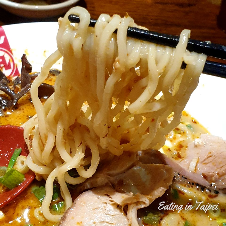 The noodles are not too thick, not too thin, just right. As is the al dente-ness inside.