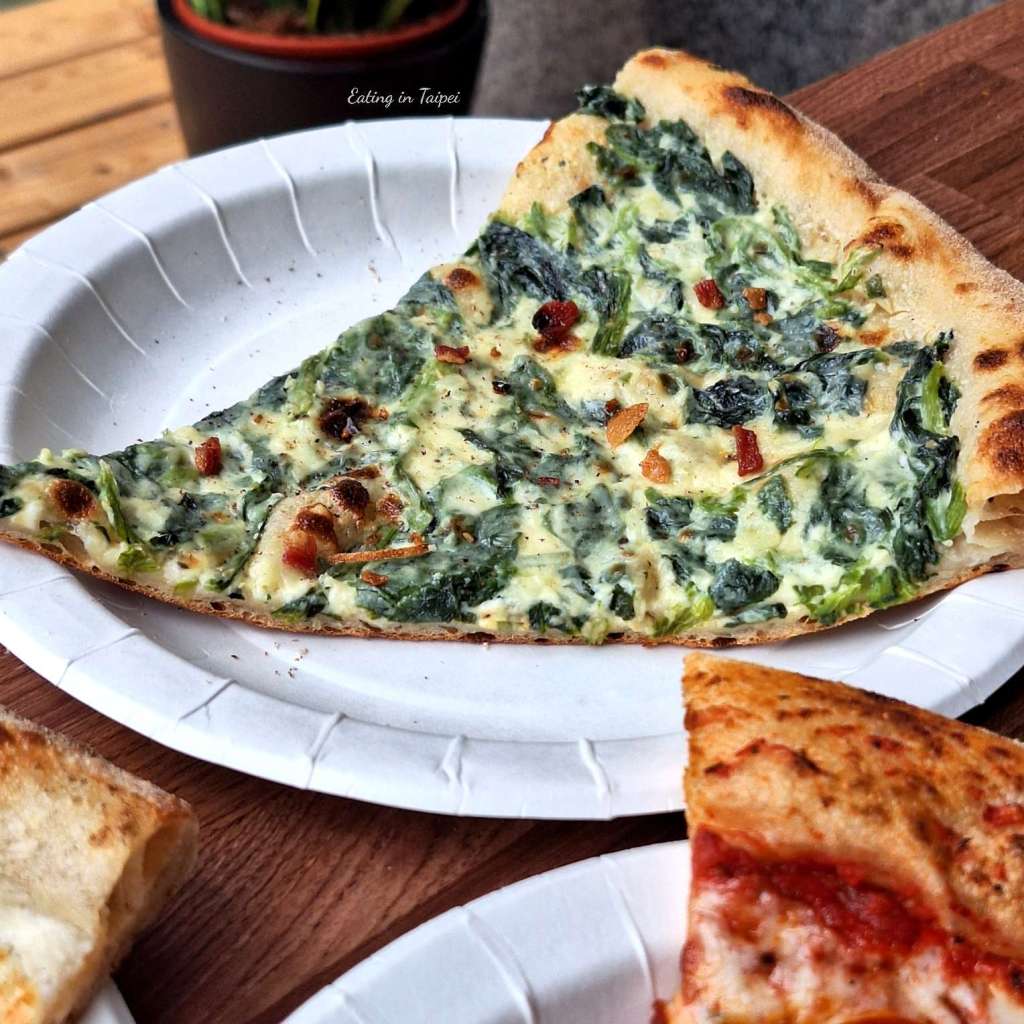 The Slice Shop creamed spinach 3
