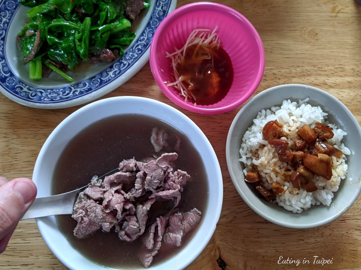 Xiluodian Beef Soup Tainan set