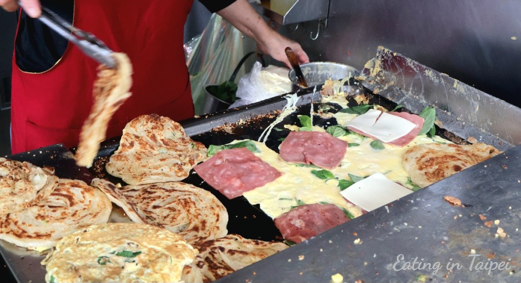 Yongkang street scallion pancake